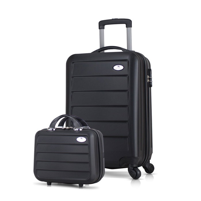Zoozie Bags Juego de maletas 1604 Negro Zoozie Bags Juego de maletas 1604 Negro